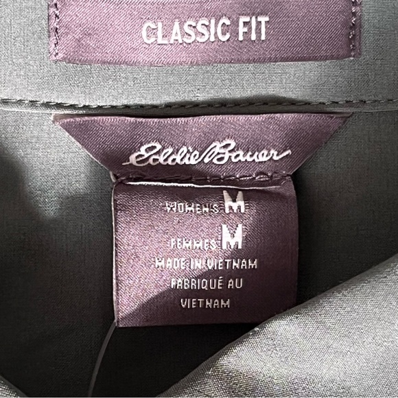 NEW Eddie Bauer Departure Roll Tab Blouse - Picture 11 of 12